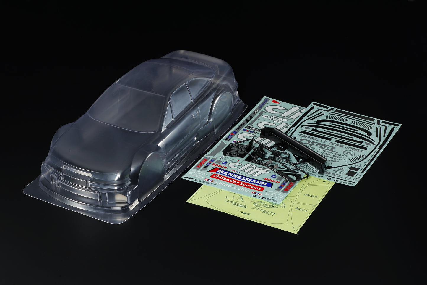 Tamiya Opel Calibra V6 Cliff Body Parts Set - RCXX - RC Racing Shop | RC Models | Tuning & Spare Parts for Professionals