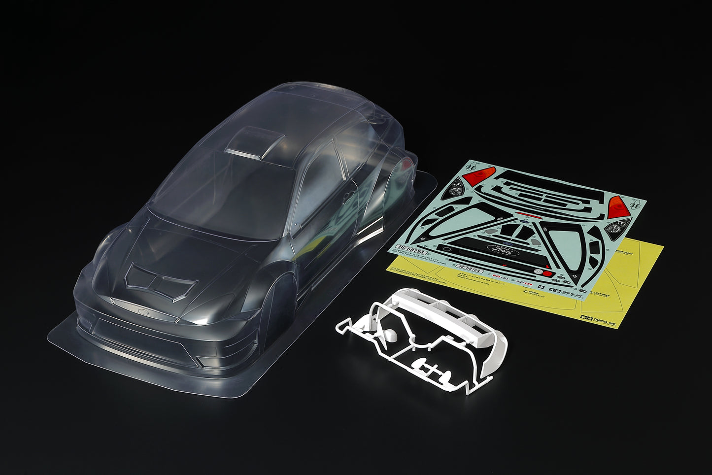 Tamiya 1/10 RC 2003 Ford Focus RS Custom Body Parts Set - RCXX - RC Racing Shop | RC Models | Tuning & Spare Parts for Professionals