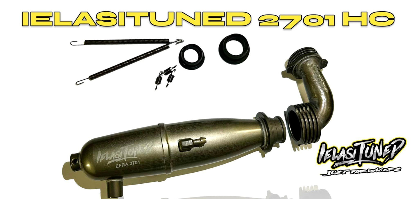 IELASI TUNED 1/10 Onroad Reso Kit - Efra 2701 + Krümmer Kit (Hard Coated) New 2024 - ILS-2701-HC - RCXX - RC Racing Shop | RC Models | Tuning & Spare Parts for Professionals