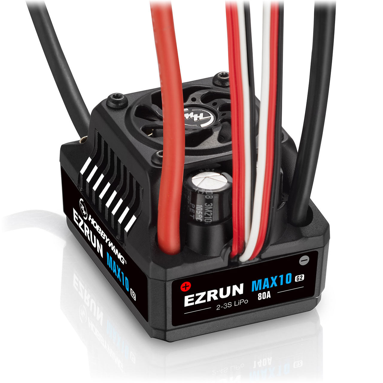 Hobbywing EzRun MAX10 G2 80A Brushless ESC - 2-3S