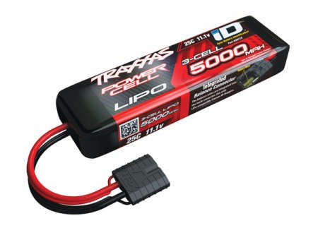Batterie LiPo Traxxas 3S 11,1 V 5 000 mAh – 25C avec connecteur iD® - 2872X