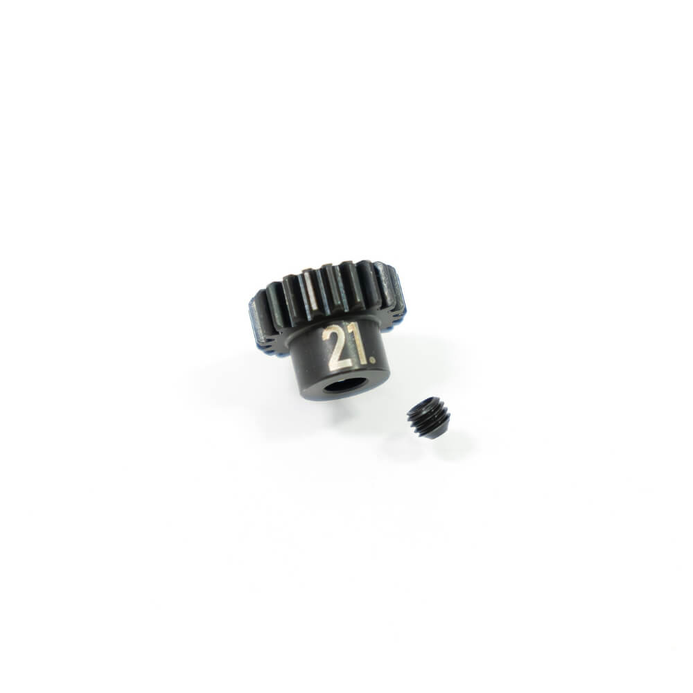 Tekno 5mm Bore MOD 0.8 (32pitch) Pinion Gear (21T, hardened, etched) - TKR4281