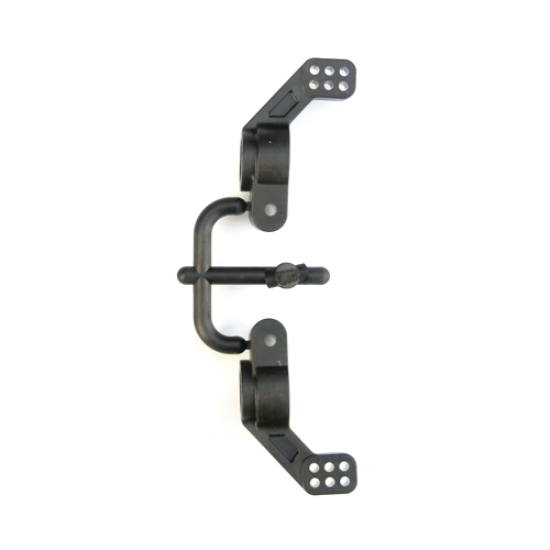 Tekno Rear Hub Carriers For M6 Driveshafts (Slash 2WD, 4x4, nylon, 0.5°, L/R) - TKR1952T05