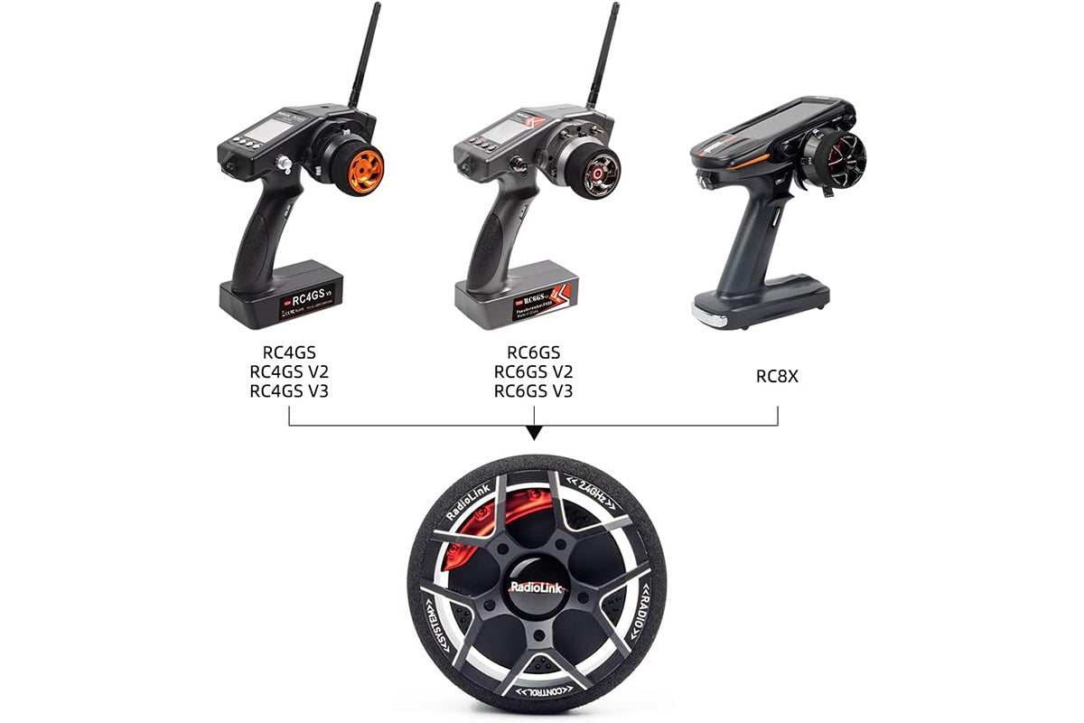 Volant RadioLink pour RC8X, RC4GS V3, RC6GS V3