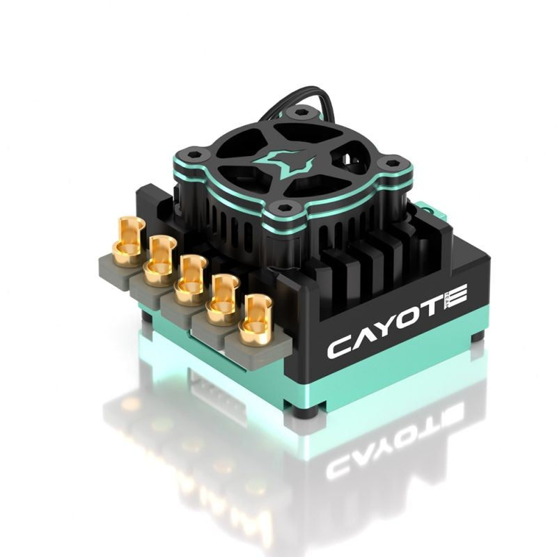 Contrôleur de compétition sans balais CREST RS120 avec capteur CAYOTE pour 1/10