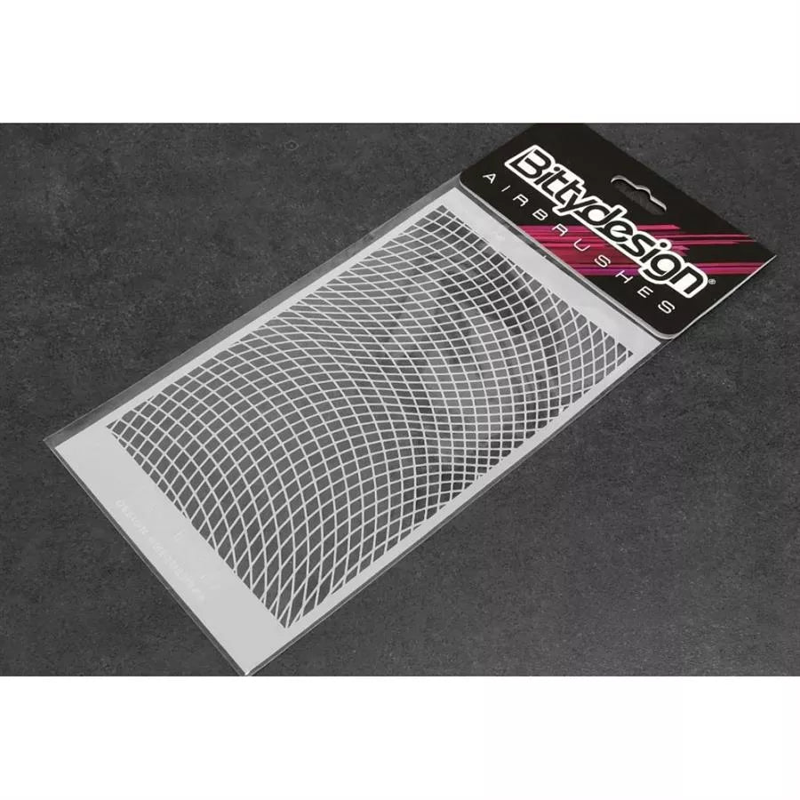 Bittydesign Vinyl Schablone Wellen Netz - RCXX - RC Racing Shop | RC Models | Tuning & Spare Parts for Professionals