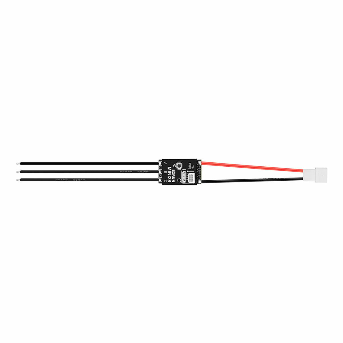 Contrôleur de vitesse électronique (ESC) brushless à capteur Hobbywing Ezrun MINI28 (30 A, 2S Lipo, BEC 3,5 A)