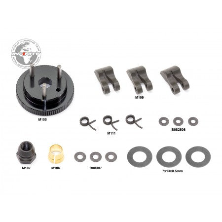 Infinity IFB8 CLUTCH SET (3 SHOES) - M156 - RCXX - RC Racing Shop | RC Models | Tuning & Spare Parts for Professionals