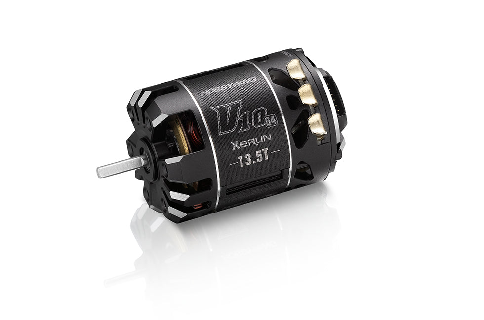 Hobbywing XeRun V10 G4 13.5T Motor - Black - RCXX - rc racing for professionals