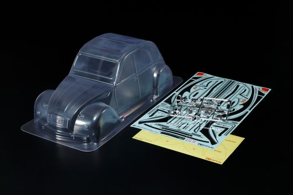 Tamiya Citroen 2CV Charleston Body Parts Set - RCXX - RC Racing Shop | RC Models | Tuning & Spare Parts for Professionals