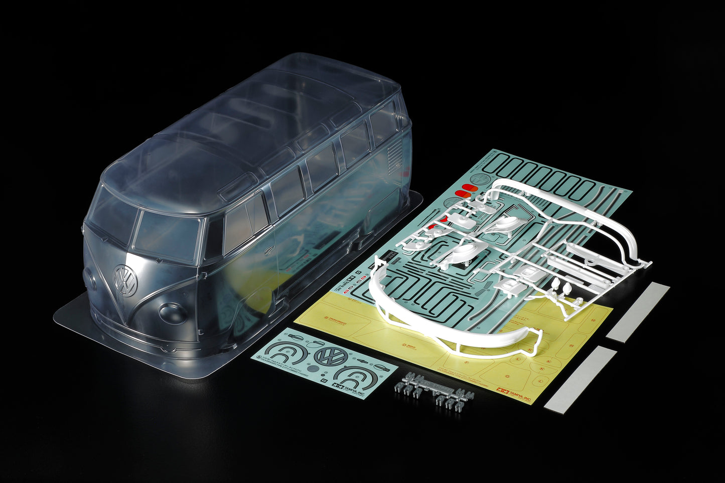 Tamiya Volkswagen Type 2 (T1) Body Parts Set - RCXX - RC Racing Shop | RC Models | Tuning & Spare Parts for Professionals