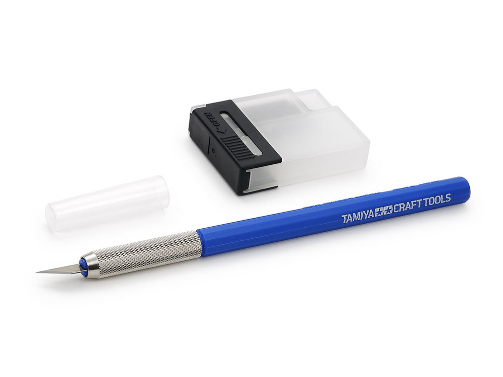 Tamiya Modelers Knife Blue - RCXX - RC Racing Shop | RC Models | Tuning & Spare Parts for Professionals
