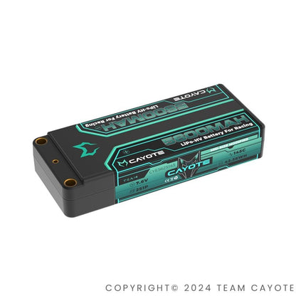 Racing Lipo Battery, 145C, 5600mAh, 2S1P, 7.6V, 42.56Wh