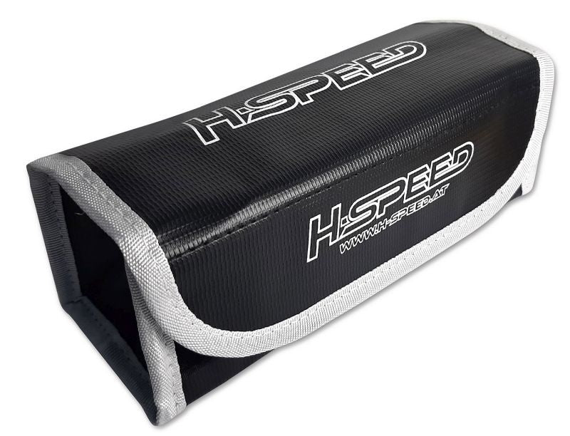 LiPo Bag schwarz 185x75x60mm