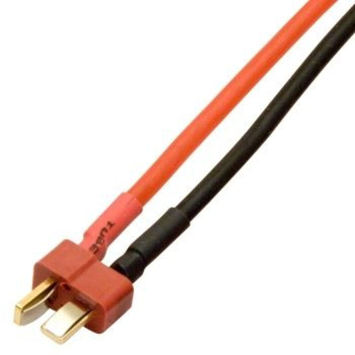 Connector T-Plug Male with 10cm 14AWG wires