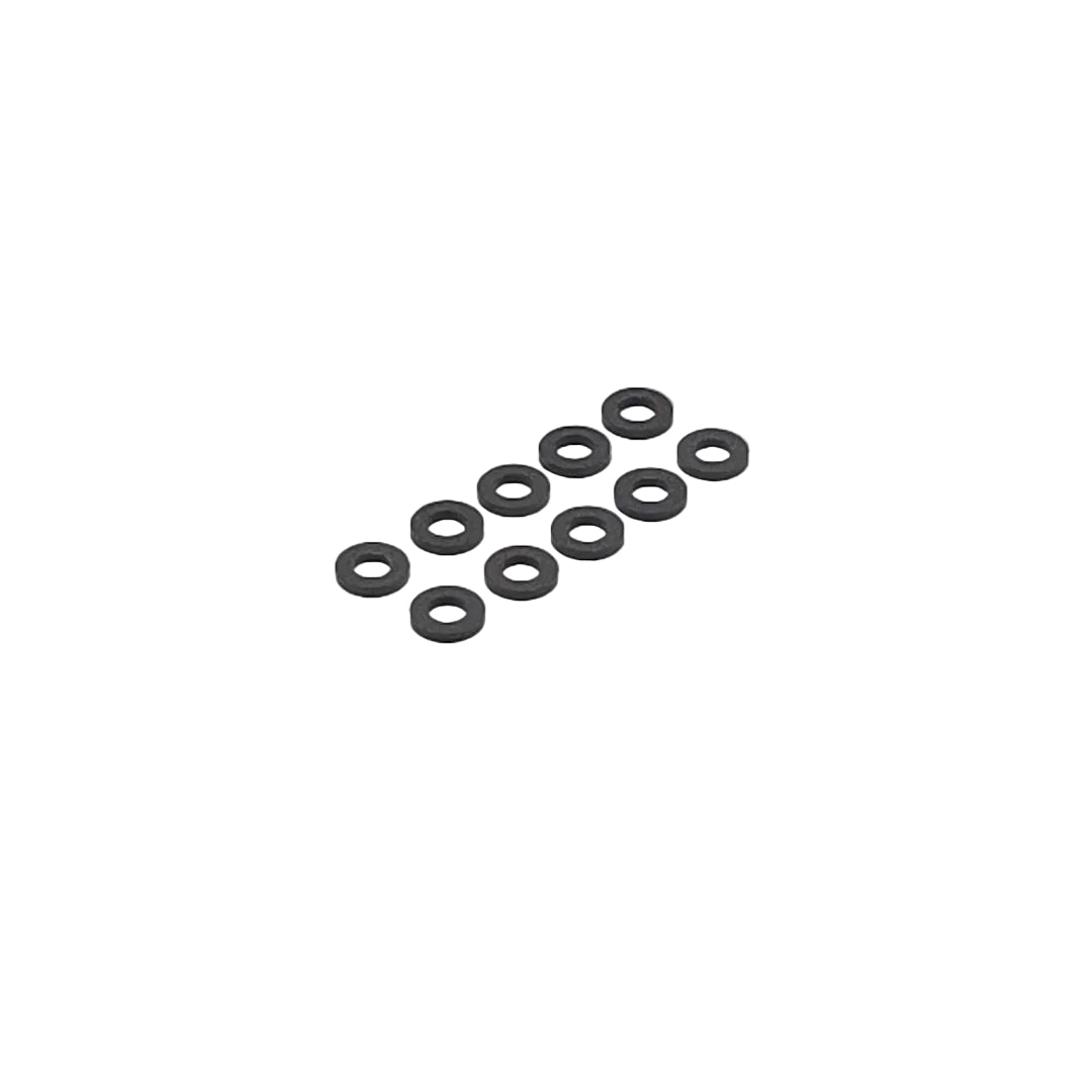 Cales en aluminium Axxelerate 3×6×1,0 mm (10 pièces)