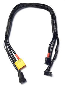 Ladekabel 2-4s mit Balancer, XT90, XT60/XH H-SPEED für Herakles NEO oder ähnlich, 400mm