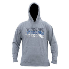 Tekno Tekno RC Pull Over Hoodie (stacked logo, gray, medium) - TKRHOODIE06M
