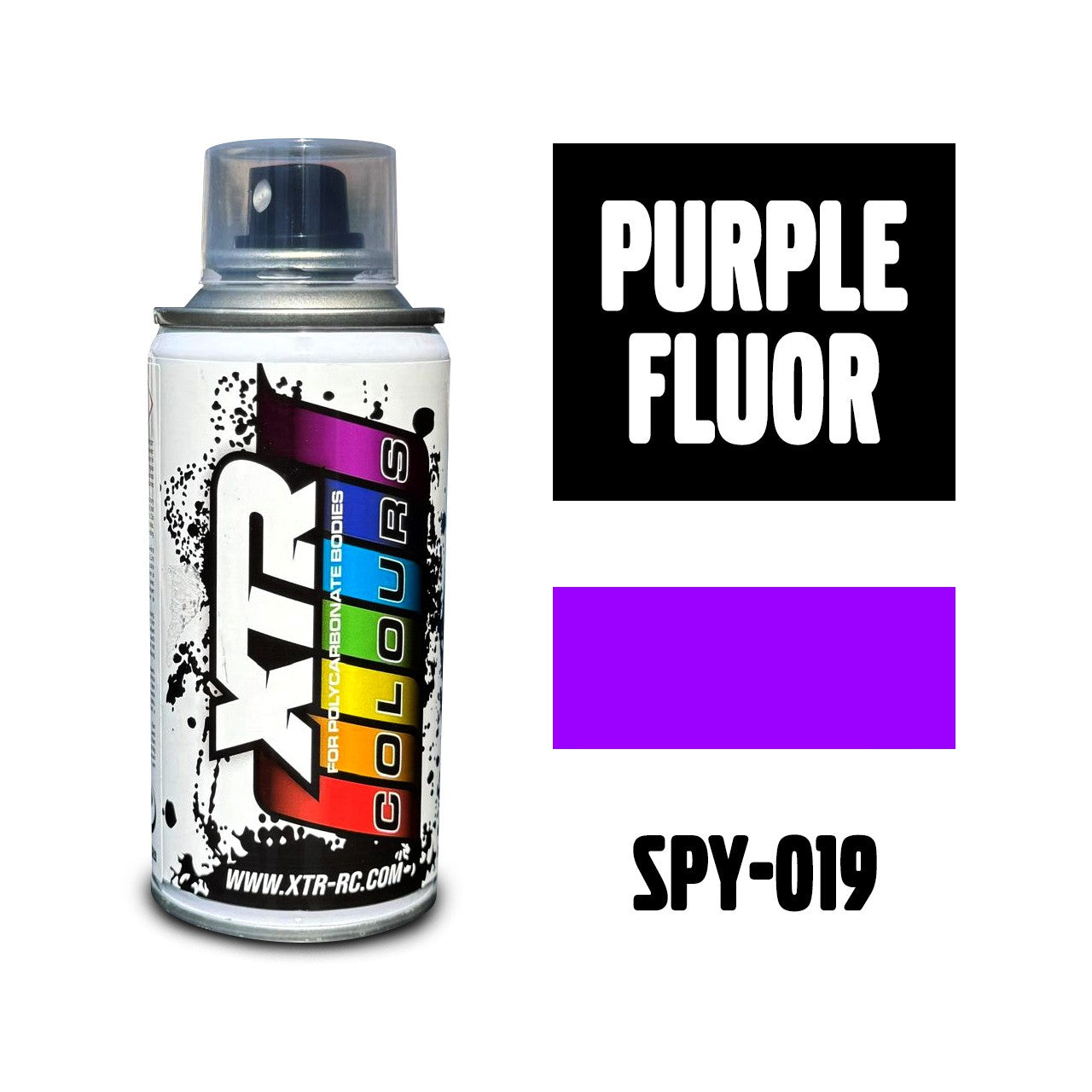 150ml XTR Colours Lexan Spray