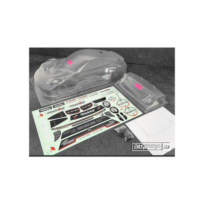 Bittydesign P-G3TR 1/8 GT body 360mm LWB (HW | 1.5mm)