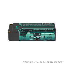 Racing Lipo Battery, 145C, 7200mAh, 2S1P, 7.6V, 54.72Wh