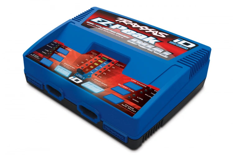 Traxxas EZ-Peak Dual Ladegerät & 2x 3S 5000mAh LiPo Akku Set (mit iD™) - 2990GX - RCXX - RC Racing Shop | RC Models | Tuning & Spare Parts for Professionals