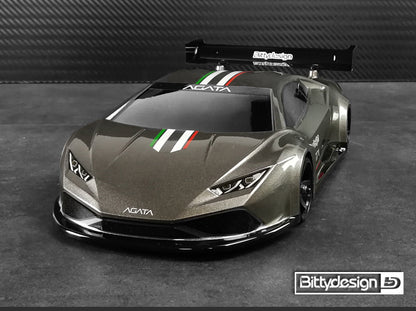Bittydesign AGATA 1/12 GT Body - BDGT12-AGT