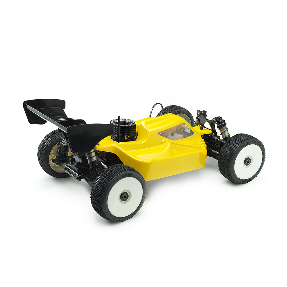 Xtreme ARIA PRECUT SWORKZ S35-4EVO 1/8 Scale Nitro Buggy Competition Body Shell - Ultra Light 0.7mm - MTB0425-07CW - RCXX - rc racing for professionals