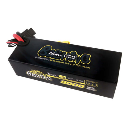 Batterie LiPo GensAce Extreme 4S 14,8 V - 8000 mAh - 100 °C EC5 157 x 53 x 42 mm 760 g G-Tech