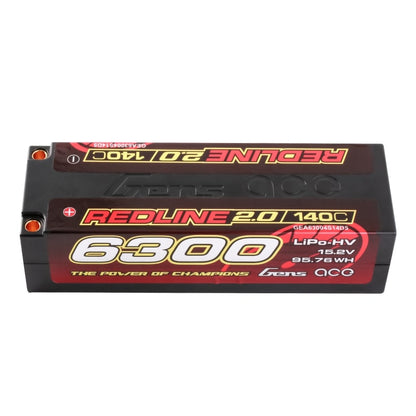 GensAce Redline 2.0 4S HV 15.2V-140C-6300 139x47x37mm 452g