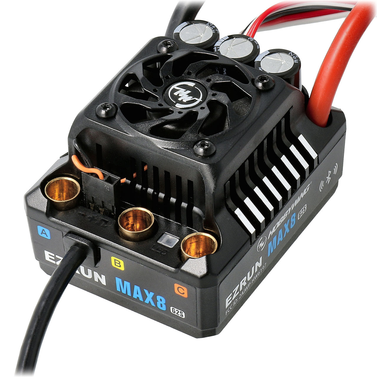 Régulateur Hobbywing EZRUN MAX8 G2S 160A pour batteries LiPo 3-6S