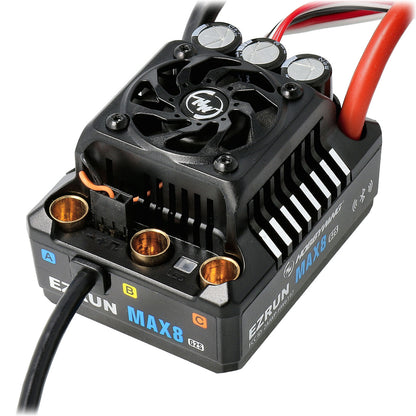 Régulateur Hobbywing EZRUN MAX8 G2S 160A pour batteries LiPo 3-6S