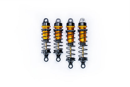 Amortisseurs Koswork Big Bore 12 mm pour buggy 1/10 (V & H) (4) Or/Noir