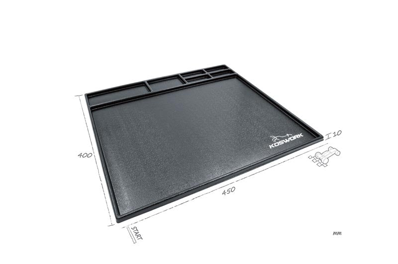 Montageplatte Koswork 450x400mm fuer Mini-Z