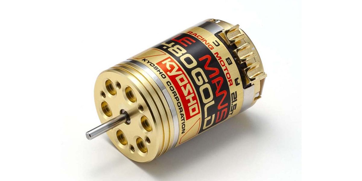 Moteur électrique Kyosho Le Mans 480 Gold BLS 21.5 Série Légendaire