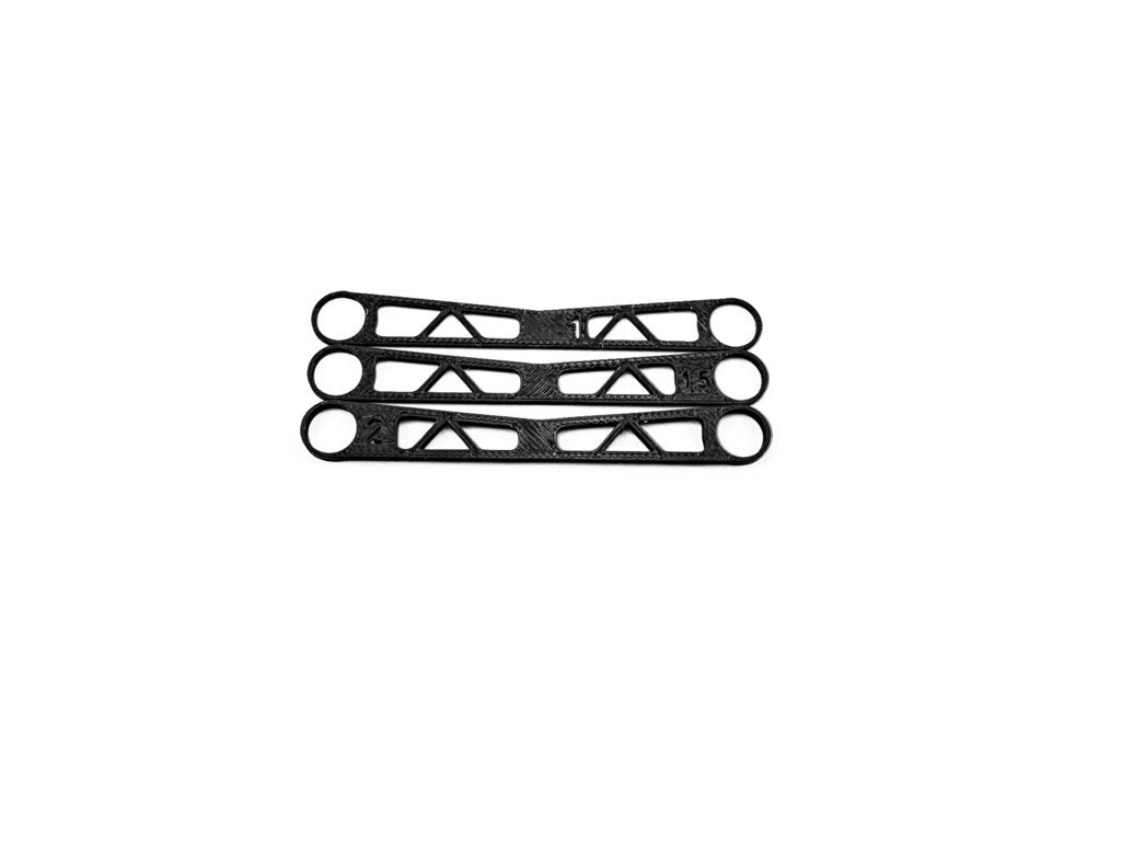 MXLR Spacer set for A12 WC Edition FlexBumper - RCXX - rc racing for professionals