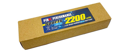 Pink Performance Sports 7.2V-2200Mah (Deans) 270g - PP2-2200D