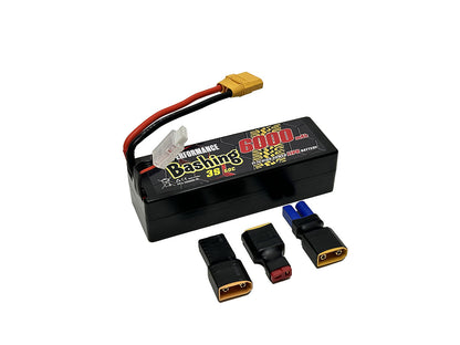 Pink Bashing LiPo 3S 11.1V-6000-50C (Multi) 139x47x39mm 460g