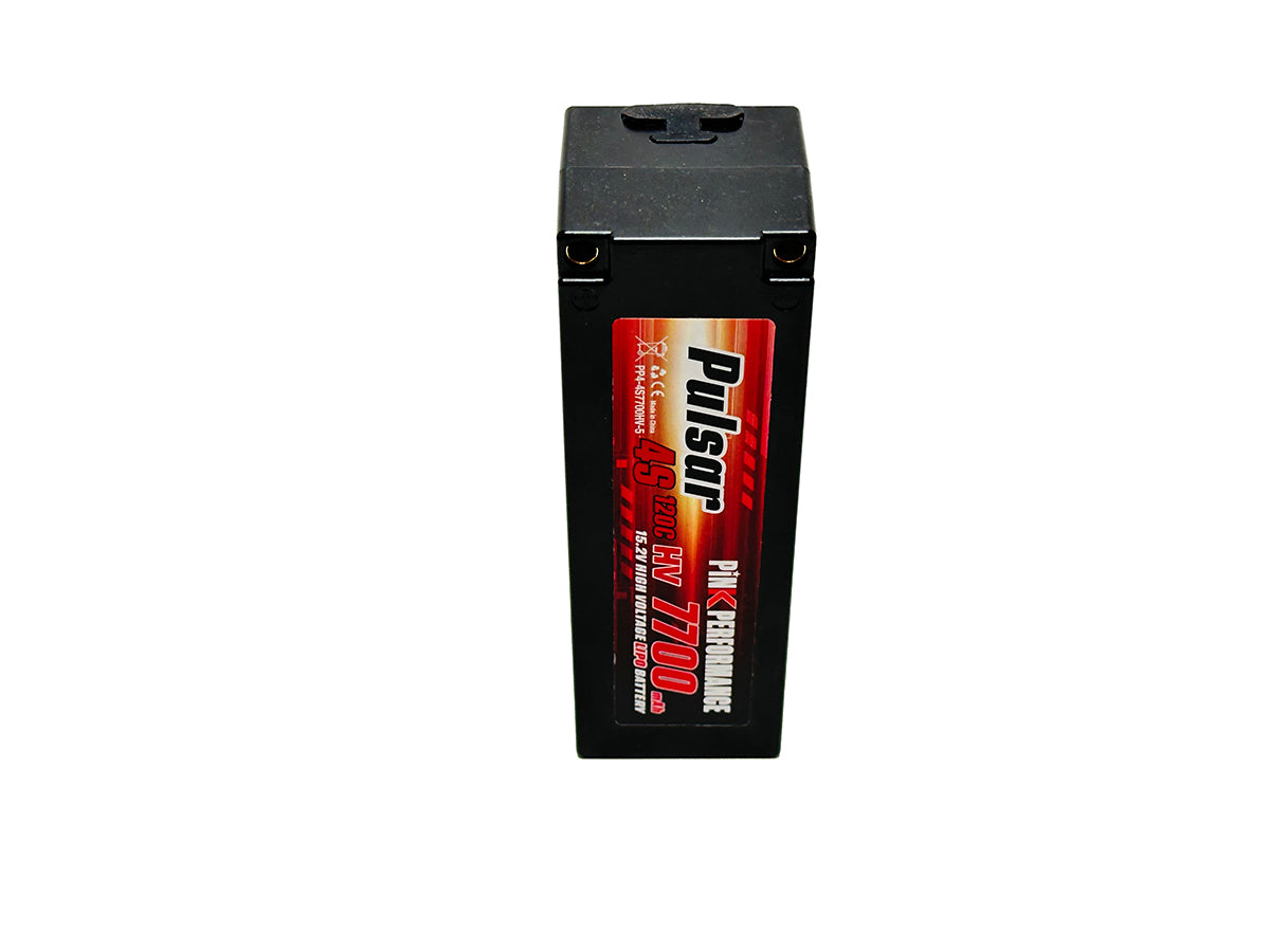 Pink Performance Pulsar LiPo 4S 15.2V-7700-130C(5mm) 139x47x48mm 600g