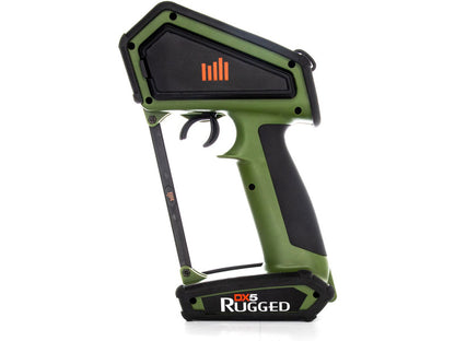 Spektrum DX5 Rugged DSMR Transmitter without Receiver (Green) - SPMR5200GEU - RCXX - RC Racing Shop | RC Models | Tuning & Spare Parts for Professionals