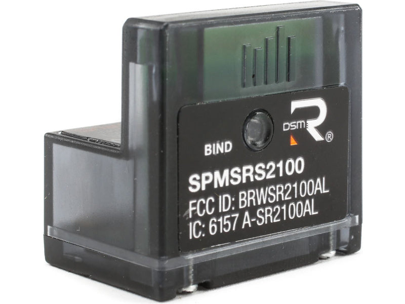 Spektrum SR2100 DSMR Micro Race Receiver - SPMSR2100 - RCXX - RC Racing Shop | RC Models | Tuning & Spare Parts for Professionals