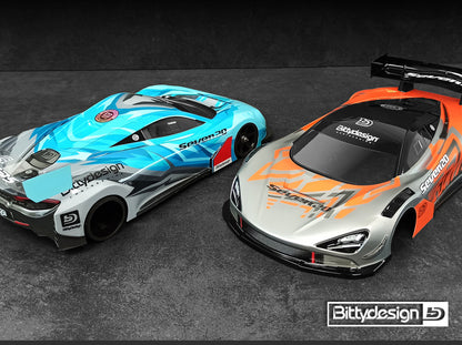 Bittydesign SEVEN20 1/12 GT Body - BDGT12-S20