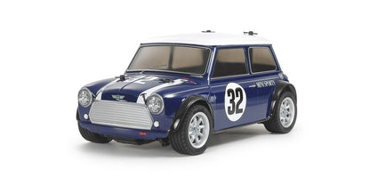 Tamiya Mini Cooper Racing Électrique 1:10 Kit Route (MB-01) – Bleu | Édition limitée