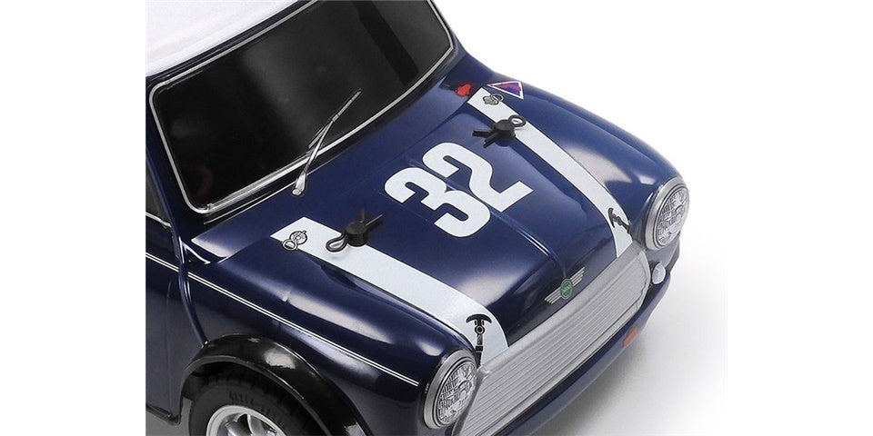 Tamiya Mini Cooper Racing Électrique 1:10 Kit Route (MB-01) – Bleu | Édition limitée