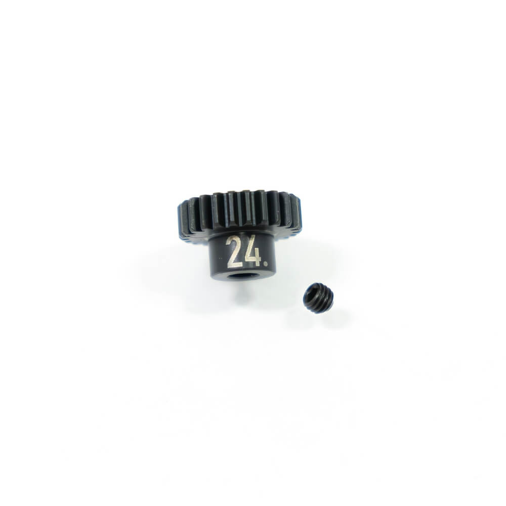 Tekno 5mm Bore MOD 0.8 (32pitch) Pinion Gear (24T, hardened, etched) - TKR4284