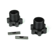 Tekno Wheel Hubs (aluminum, lightened, 2mm offset, w/pins, 2pcs, EB48) - TKR5071C