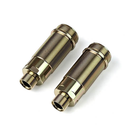 Tekno Shock Body (rear, aluminum, Kashima coated, 2pcs) - TKR6016K