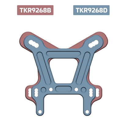 Tekno Shock Tower (front, lightened, 7075 CNC, GM ano, EB/NB48 2.x) - TKR9268D