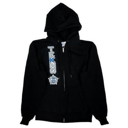 Tekno Tekno RC Zippered Hoodie (vertical design, black, XXL) - TKRHOODIE05XXL