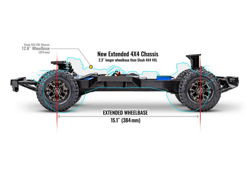 TRAXXAS FORD RAPTOR-R 4X4 VXL 1/10 PRO-SCALE RTR BRUSHLESS, OHNE AKKU/LADEGERÄT - 101076 - RCXX - RC Racing Shop | RC Models | Tuning & Spare Parts for Professionals